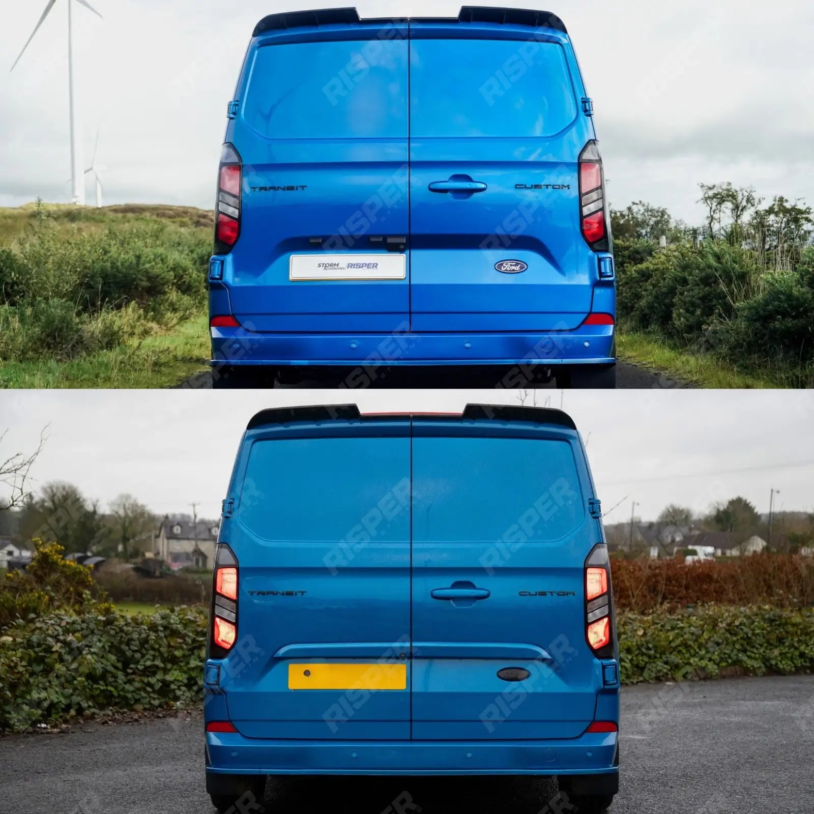 Ford Transit Custom MK2 2024+ Rear Threshold Camera Cover Colour Coded Secondary image