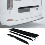 Ford Transit Custom MK2 2024+ Rear Threshold Camera Cover In Gloss Black Body Trims