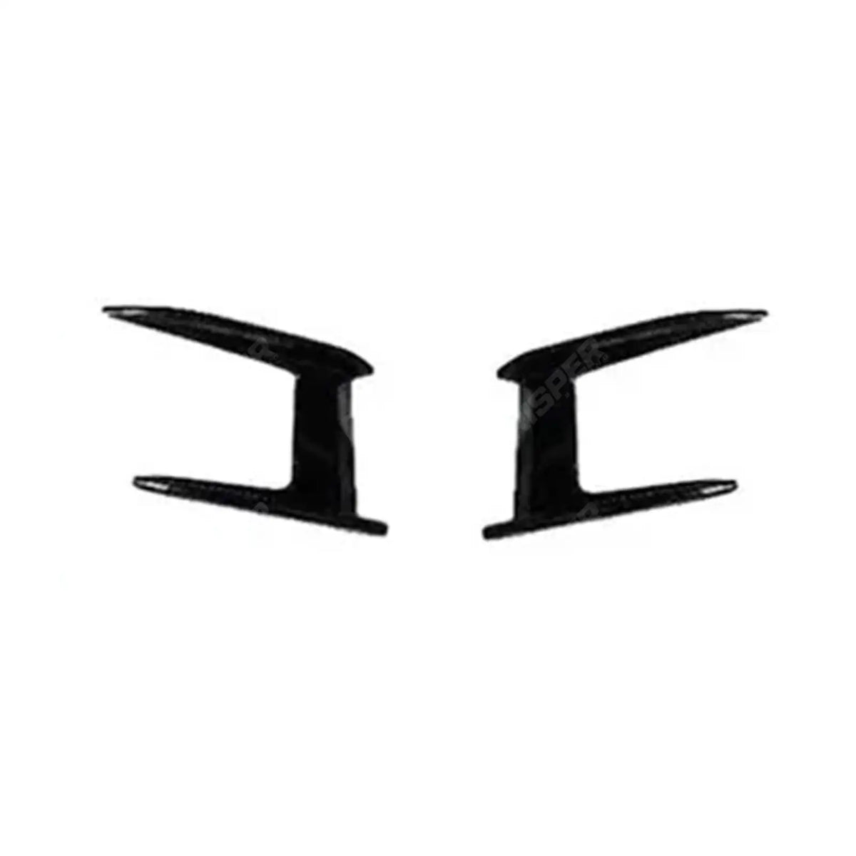 Front Canards Fins in Gloss Black For BMW 1 Series F40 - Body Trims