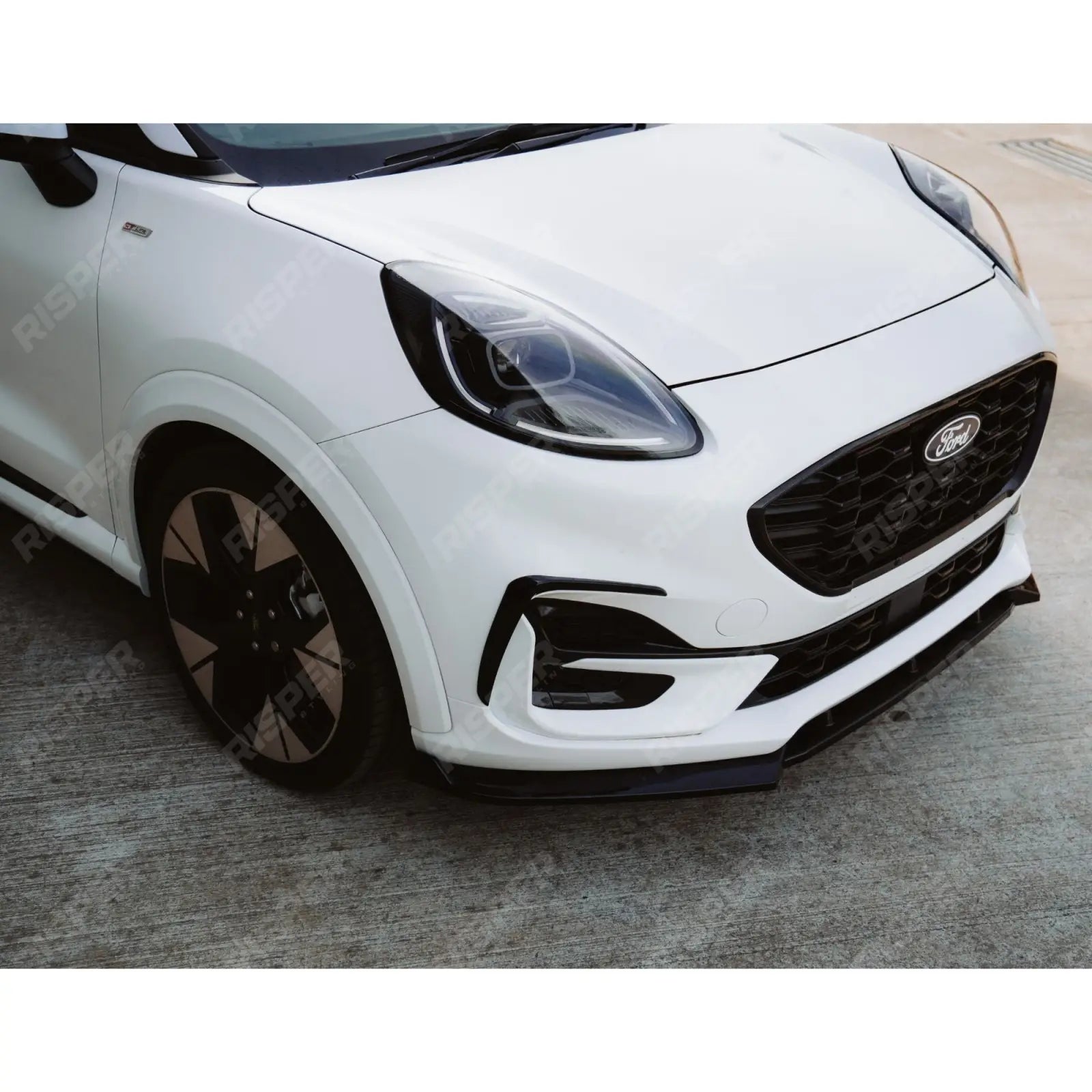 Ford Puma ST Line & ST Line X 2019+ Front Canards In Gloss Black - Body Trims