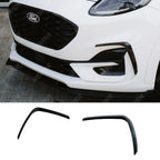 Ford Puma ST Line & ST Line X 2019+ Front Canards In Gloss Black - Body Trims