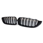 BMW 4 Series M Sport F32/F36 M4 Style Front Grill Gloss Black