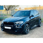 BMW X5 F15 2013 - 2018 - Gloss Black Front Grill - Solid Slat