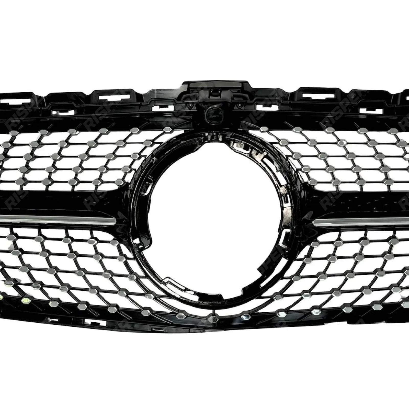 Front Grille Diamond Style (Camera Compatible) For Mercedes C205 W205 2019-2021 - Grilles