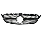 Front Grille Diamond Style (Camera Compatible) For Mercedes C205 W205 2019-2021 - Grilles