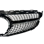 Front Grille Diamond Style (Camera Compatible) For Mercedes C205 W205 2019-2021 - Grilles
