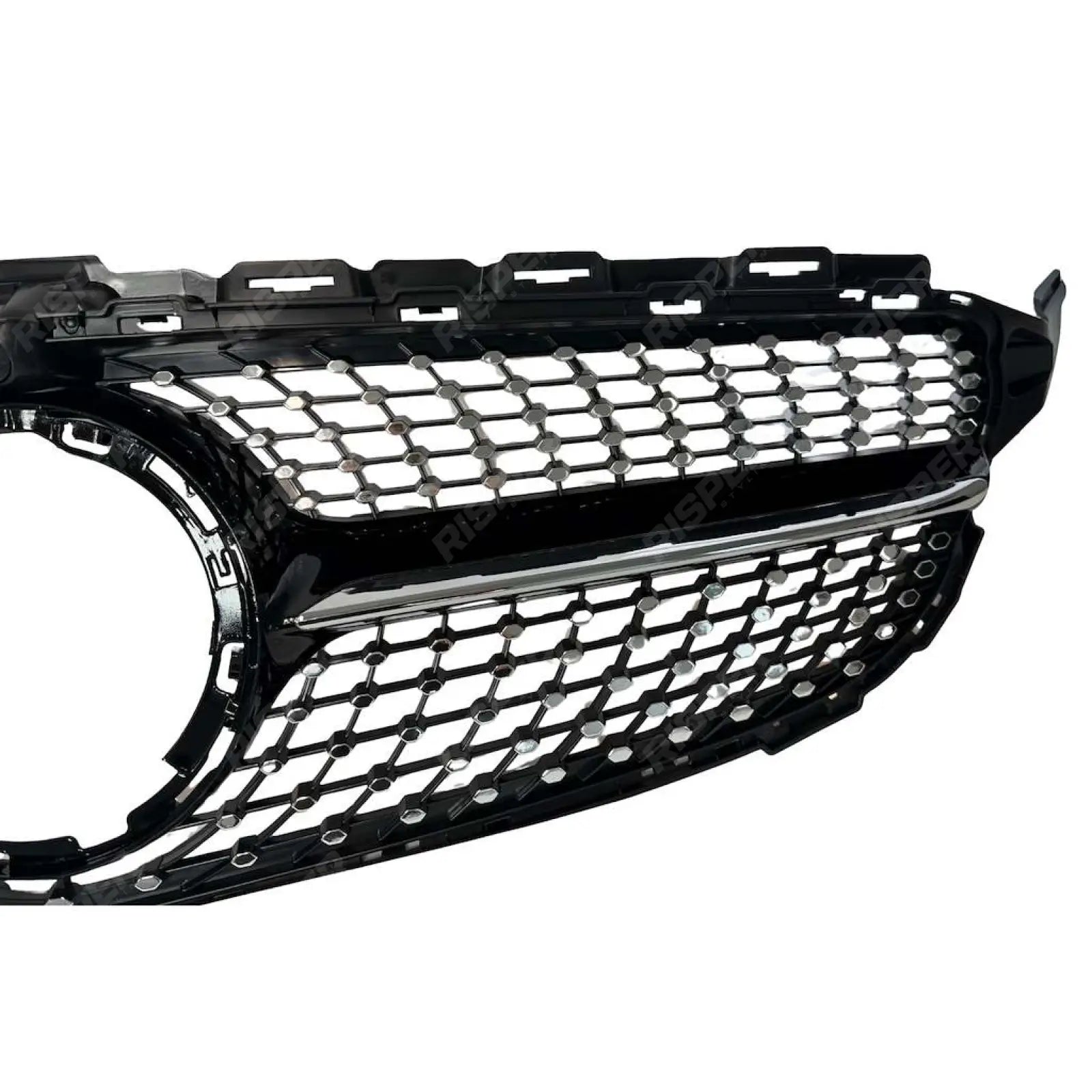 Front Grille Diamond Style (Camera Compatible) For Mercedes C205 W205 2019-2021 - Grilles