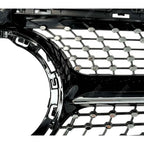 Front Grille Diamond Style (Camera Compatible) For Mercedes C205 W205 2019-2021 - Grilles