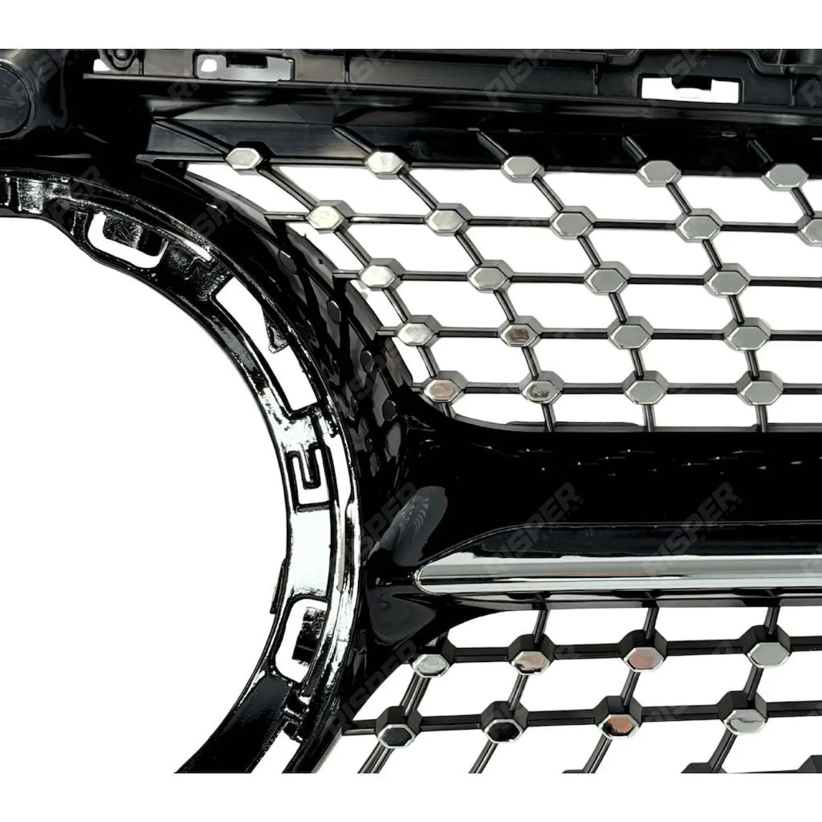 Front Grille Diamond Style (Camera Compatible) For Mercedes C205 W205 2019-2021 - Grilles