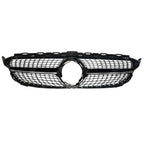 Front Grille Diamond Style (Without Camera) For Mercedes C205 W205 2019-2021 - Grilles