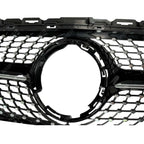 Front Grille Diamond Style (Without Camera) For Mercedes C205 W205 2019-2021 - Grilles
