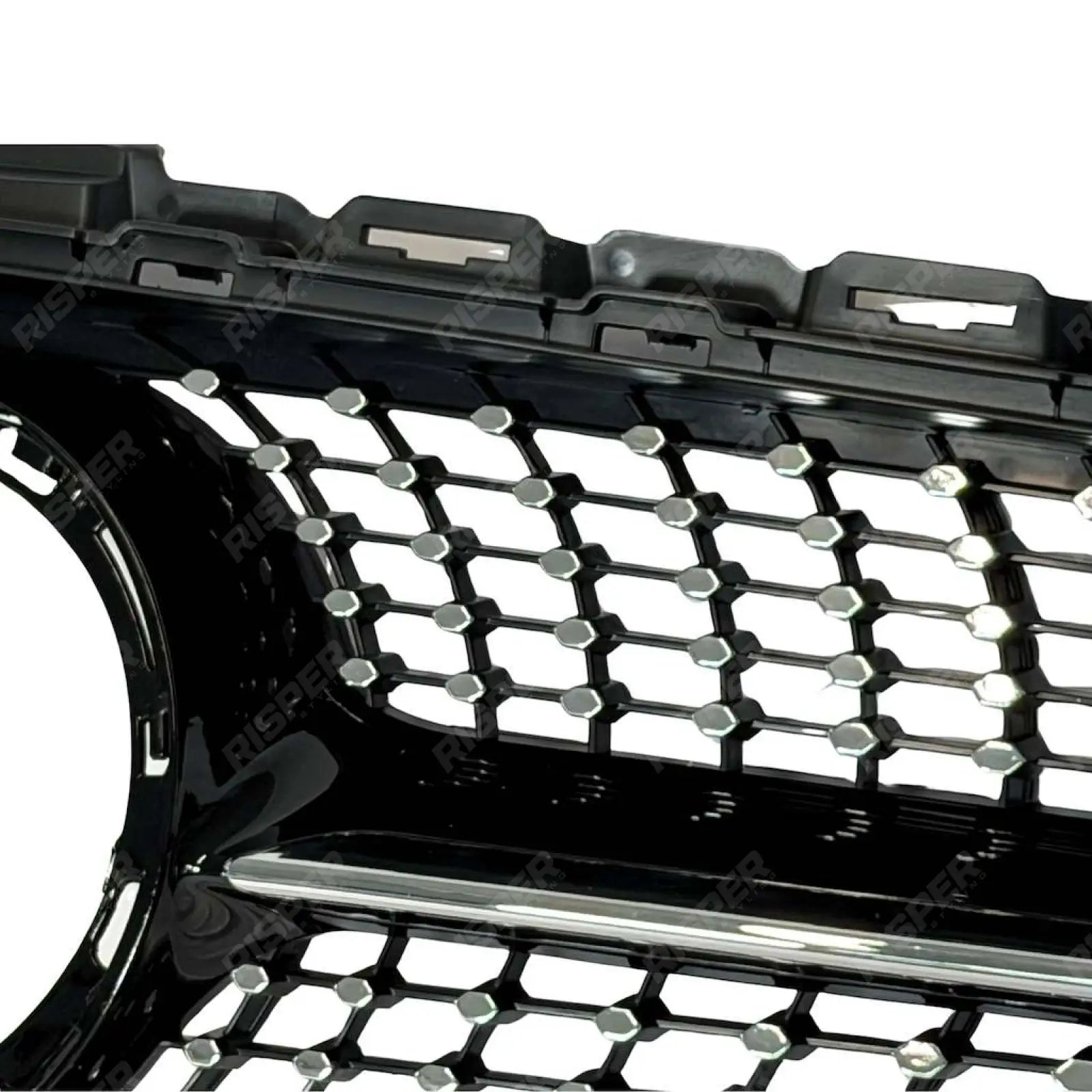 Front Grille Diamond Style (Without Camera) For Mercedes C205 W205 2019-2021 - Grilles