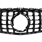 Front Grille GT GRL Look (Without Camera) In Gloss Black For Mercedes C205 W205 2019-2021 - Grilles