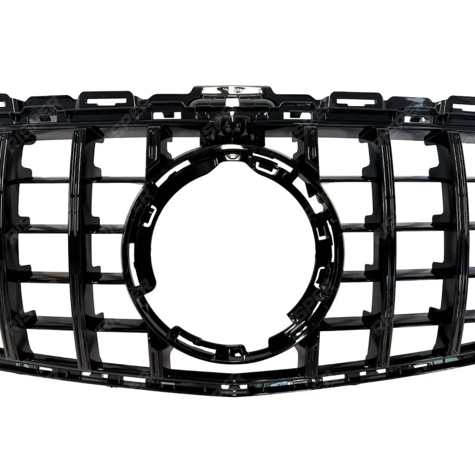 Front Grille GT GRL Look (Without Camera) In Gloss Black For Mercedes C205 W205 2019-2021 - Grilles
