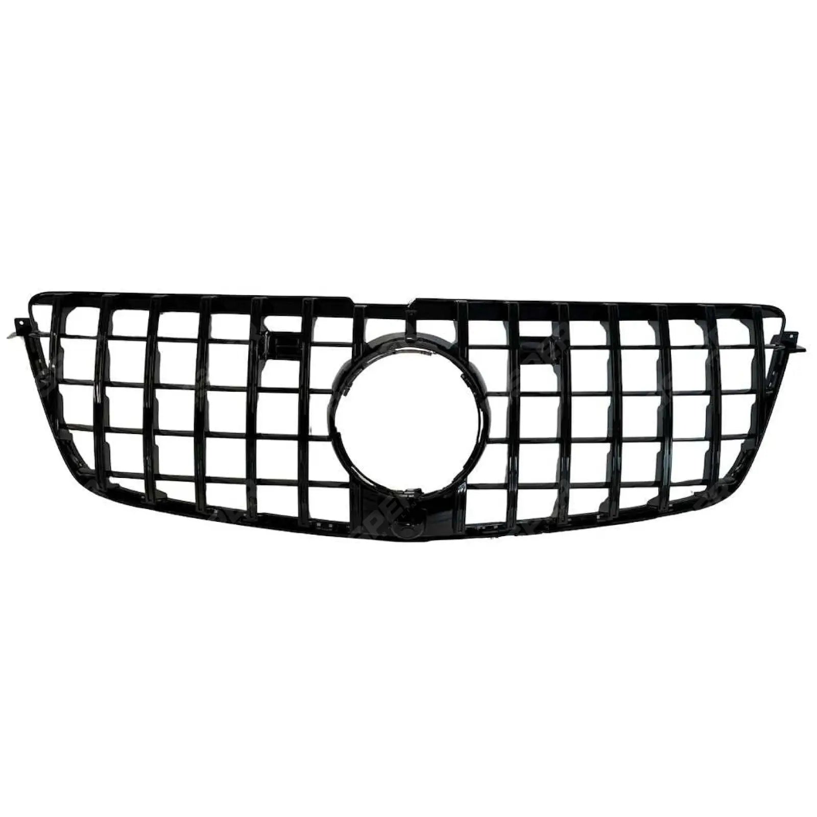 Front Grille GT Style In Gloss Black For Mercedes W166 2013-2015 - Grilles