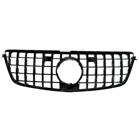 Front Grille GT Style In Gloss Black For Mercedes W166 2013-2015 - Grilles