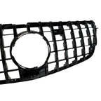 Front Grille GT Style In Gloss Black For Mercedes W166 2013-2015 - Grilles