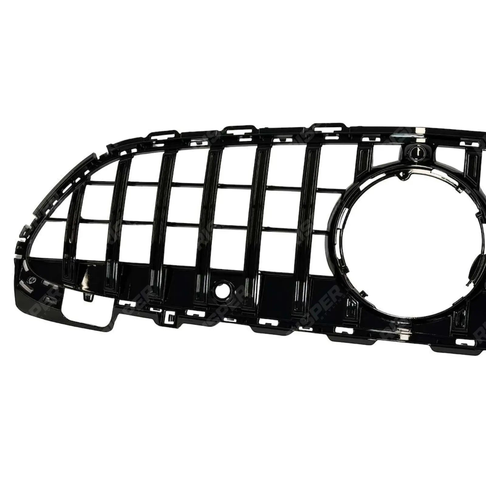 Front Grille In Gloss Black - GT Style For Mercedes W206 C Class 2021-2025 Secondary image