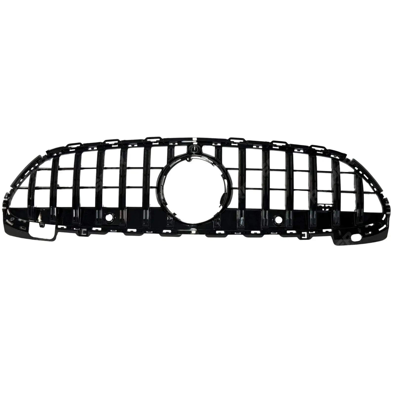 Front Grille In Gloss Black - GT Style For Mercedes W206 C Class 2021-2025 - Grilles Main image