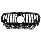 Front Grille In Gloss Black - Panamericana Gt Style (Camera Compatible) For Mercedes E Class W214 2024+ - Grilles