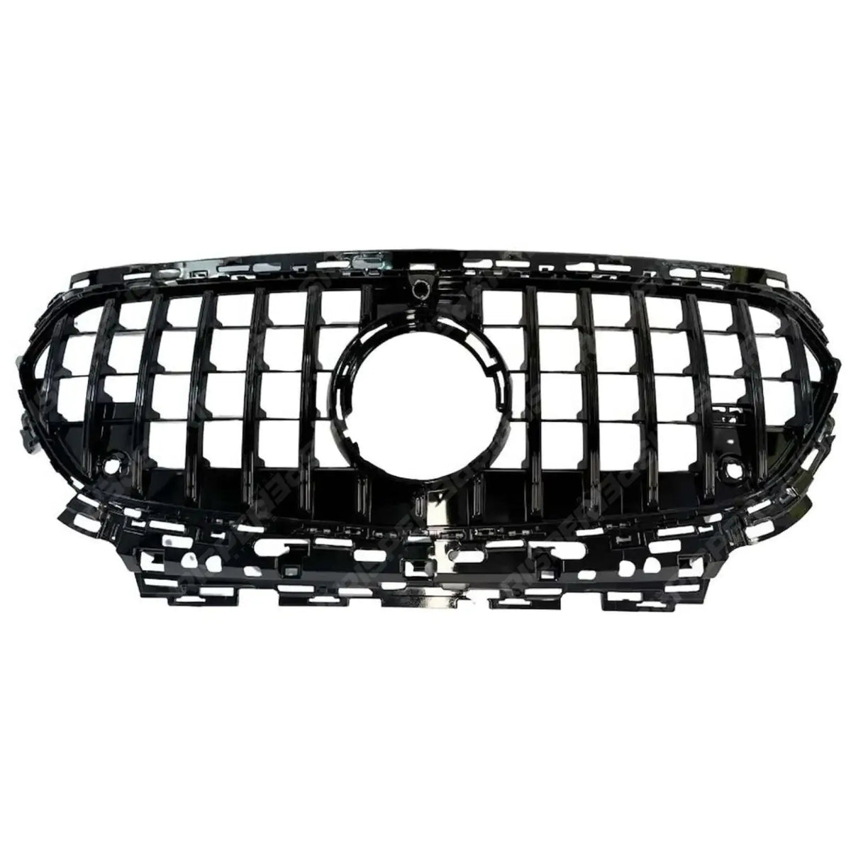 Front Grille In Gloss Black - Panamericana Gt Style (Camera Compatible) For Mercedes E Class W214 2024+ - Grilles Main image