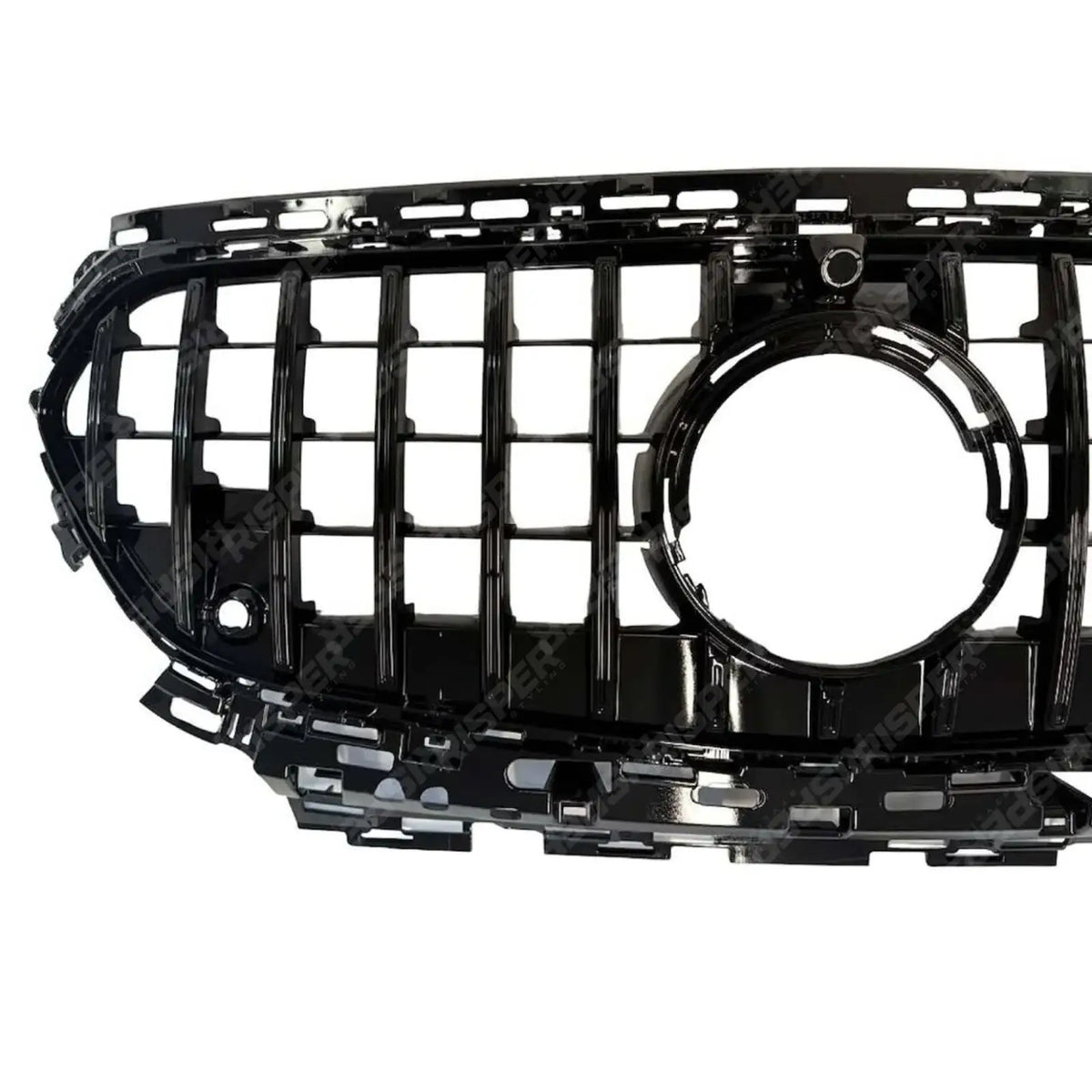Front Grille In Gloss Black - Panamericana Gt Style (Camera Compatible) For Mercedes E Class W214 2024+ - Grilles