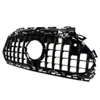 Front Grille In Gloss Black - Panamericana Gt Style (Camera Compatible) For Mercedes E Class W214 2024+ - Grilles