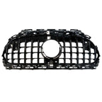 Front Grille In Gloss Black - Panamericana Gt Style (Camera Compatible) For Mercedes E Class W214 2024+ - Grilles