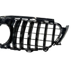 Front Grille In Gloss Black - Panamericana Style For Mercedes E Class W213 2016-2019 - Grilles