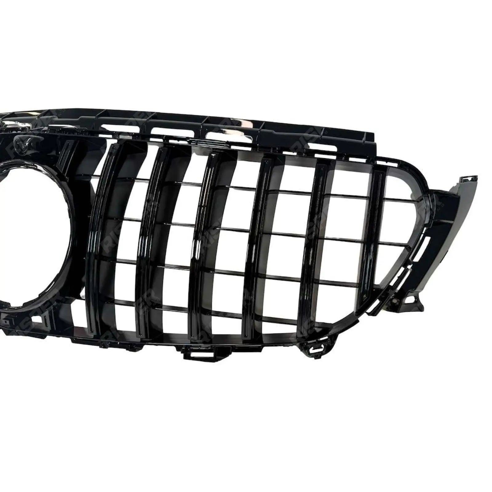 Front Grille In Gloss Black - Panamericana Style For Mercedes E Class W213 2016-2019 - Grilles