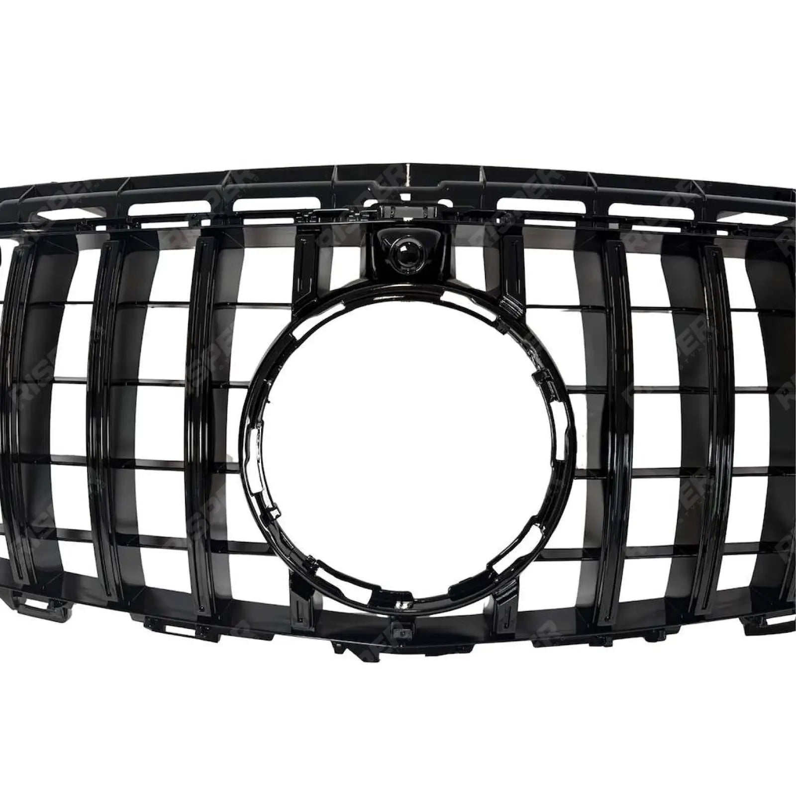Front Grille In Gloss Black - Panamericana Style For Mercedes E Class W213 2016-2019 - Grilles