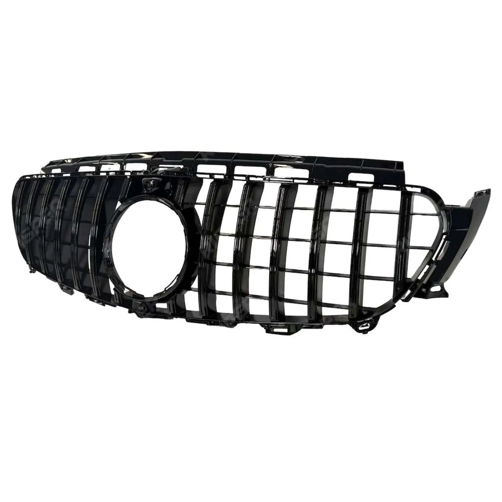 Front Grille In Gloss Black - Panamericana Style For Mercedes E Class W213 2016-2019 Secondary image