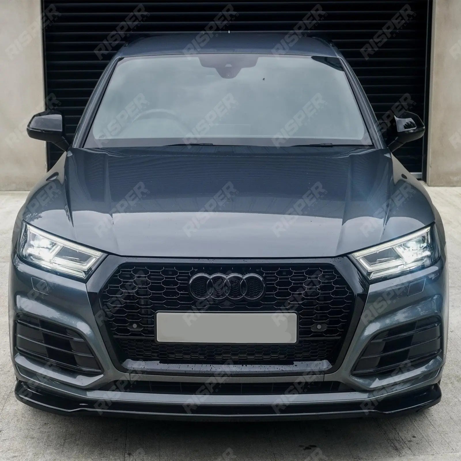 Audi SQ5 MK2 2017 - 2020 Front Splitter / Audi Q5 S - Line MK2 2017 - 2020 Front Splitter