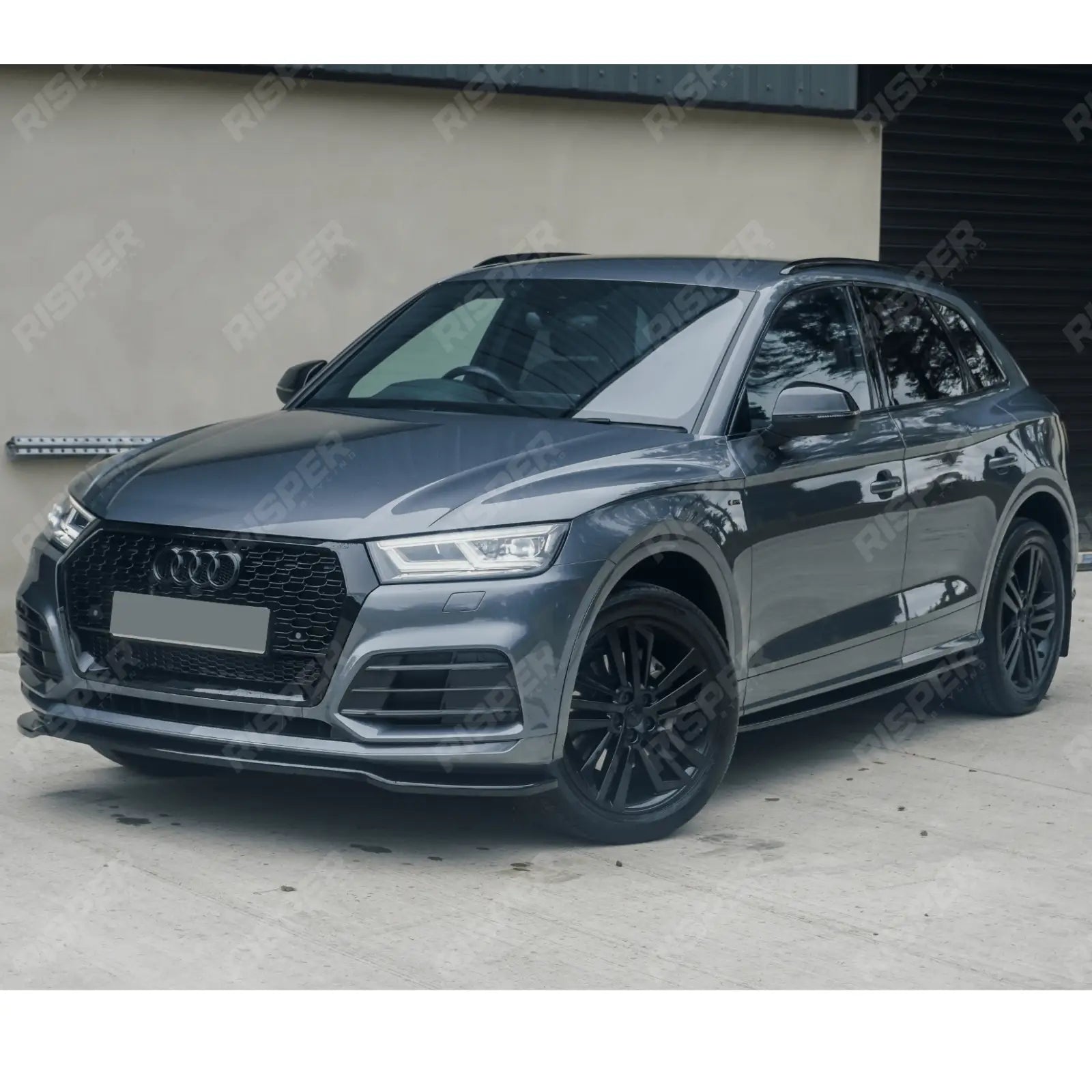 Audi SQ5 MK2 2017 - 2020 Front Splitter / Audi Q5 S - Line MK2 2017 - 2020 Front Splitter