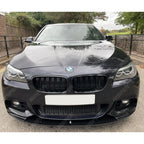 BMW 5 Series M Sport F10 2010 - 2017 - Front Splitter - Gloss Black