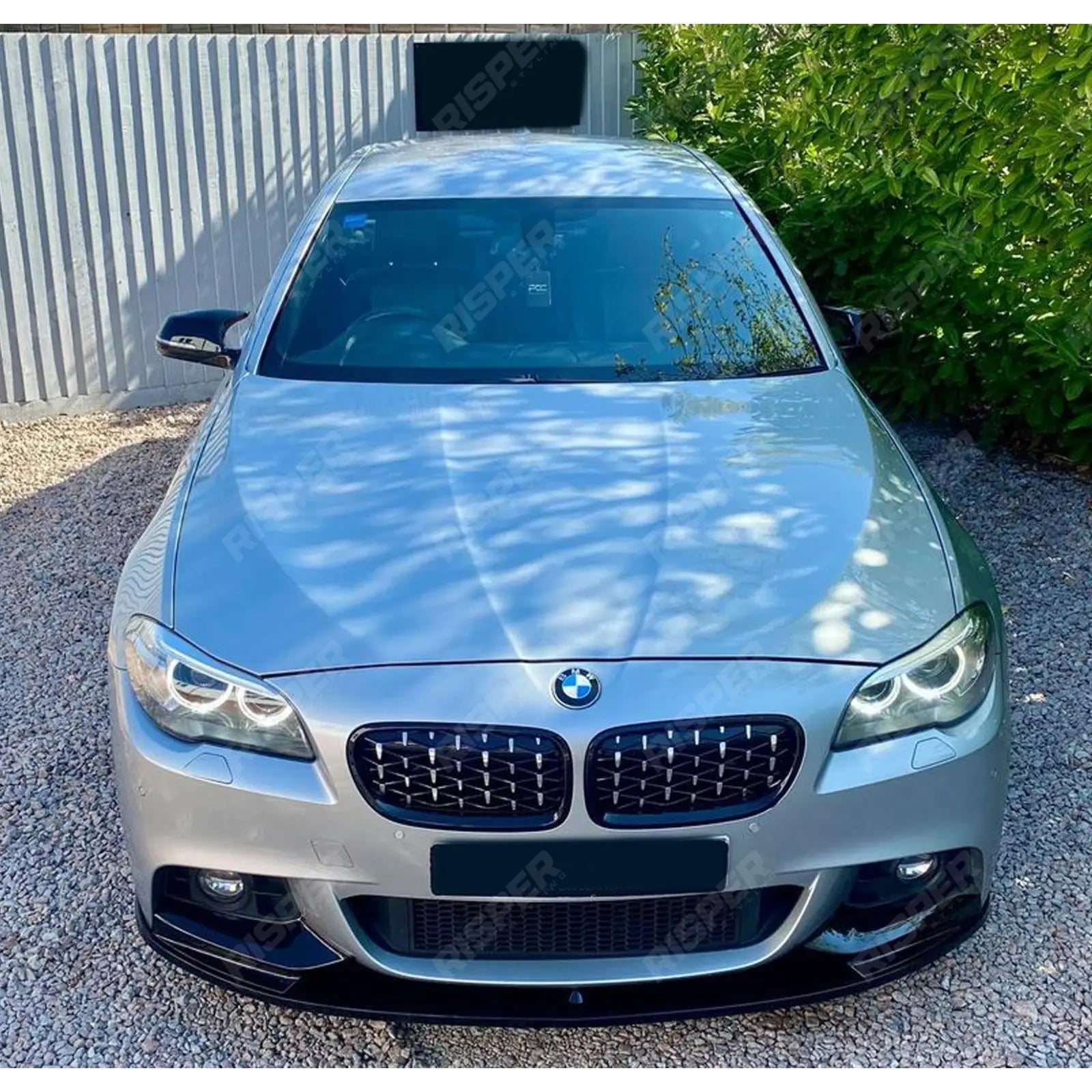 BMW 5 Series M Sport F10 2010 - 2017 - Front Splitter - Gloss Black
