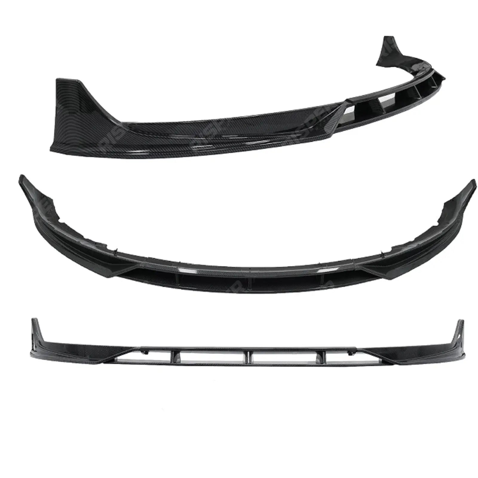 Tesla Model 3 2018 - 2023 Front Splitter In Carbon Look Main image
