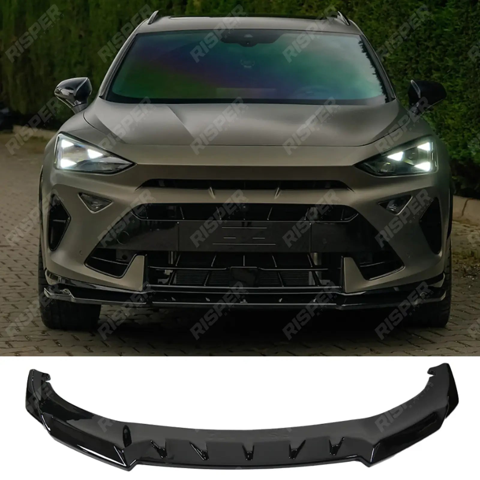 Cupra Formentor Facelift 2024 On Front Splitter In Gloss Black Front Splitter Main image