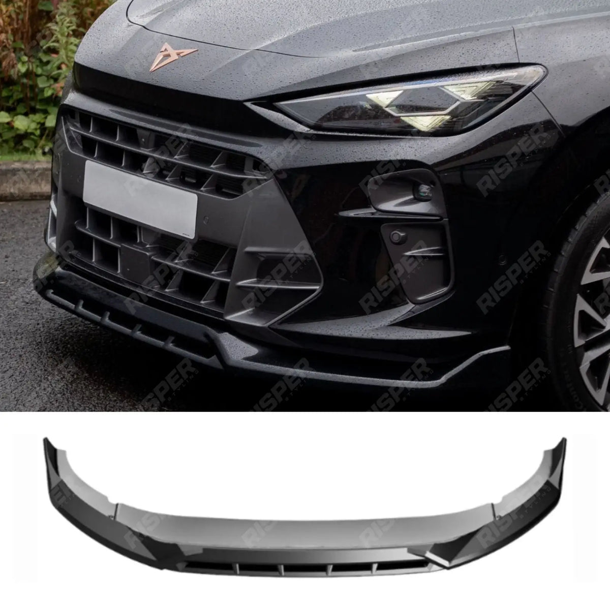 Front Splitter In Gloss Black Cupra Terramar MK1 2025 On - Front Splitter Main image