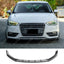 Audi A3 2013-2016 8v Sportback Front Splitter in Gloss Black - Front Splitter