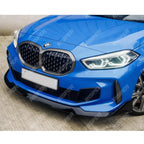 Front Splitter in Gloss Black for BMW 1 Series F40 M-Tech 2019 On - Front Splitter