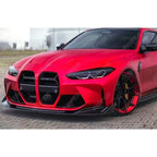 Front Splitter in Gloss Black For BMW M3 M4 G80 G81 G82 G83 2021 on - Front Splitter