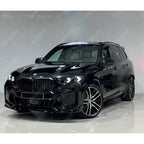 BMW X5 G05 LCI M Sport 2023+ Front Splitter In Gloss Black Front Splitter
