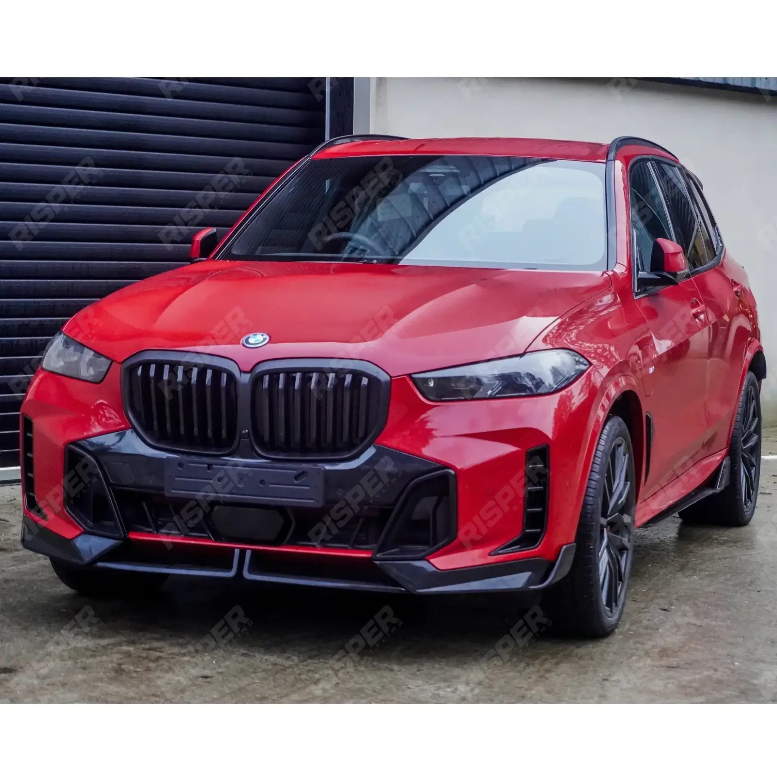 BMW X5 G05 LCI M Sport 2023+ Front Splitter In Gloss Black Front Splitter