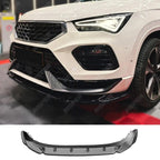Cupra Ateca Mk1 2018 on Front Splitter in Gloss Black - Front Splitter