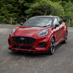 Front Splitter In Gloss Black For Ford Puma ST Line & ST Line X 2019+ - Front Splitter