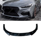 Hyundai i30 N MK3 Hatchback/Fastback 2017 - 2020 - RISPER Front Splitter In Gloss Black