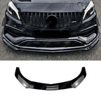 Front Splitter in Gloss Black For Mercedes a Class W176 Amg LINE 2013-2018 - Front Splitter