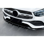 Front Splitter in Gloss Black For Mercedes GLC X253 Amg LINE Facelift 2020-2022 - Front Splitter