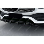 Front Splitter in Gloss Black For Mercedes GLC X253 Amg LINE Facelift 2020-2022 - Front Splitter